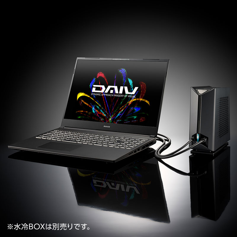 　DAIV N6-I9G90BK-A　Ⓒマウスコンピューター
　※上記の画像、キャプションをクリックするとマウスコンピューターのWebサイトへ
　　リンクします。