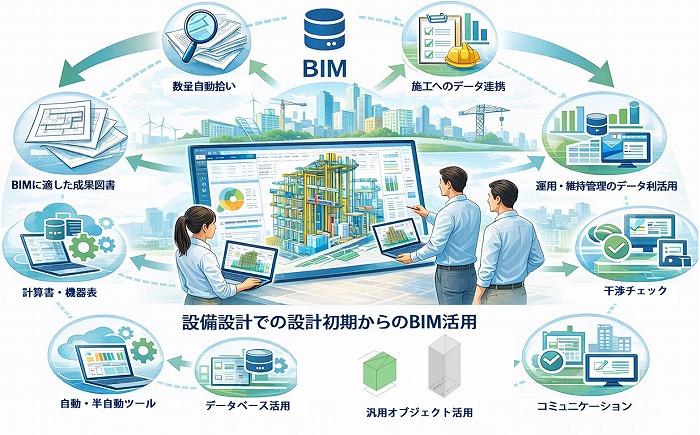 設備でBIMを有効活用するための設計初期段階からのちょっとした布石＜吉原和正氏＞