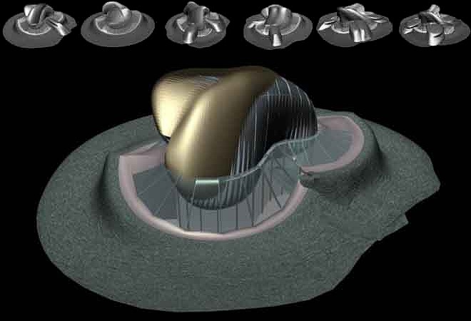 　図2　Greg Lynn, Embryonic Houses
　※上記の画像、キャプションをクリックすると画像の出典元のWebサイトへリンクします。