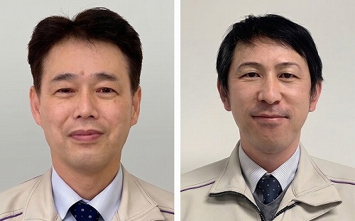 　　　　　佐藤工業株式会社　　　　　　　　　　佐藤工業株式会社
　　　　　北陸支店 建築事業部 建築部 工事部長　オーバード・ホール作業所 所長
　　　　　西尾 康弘 氏　　　　　　　　　　　 　安田 健史 氏