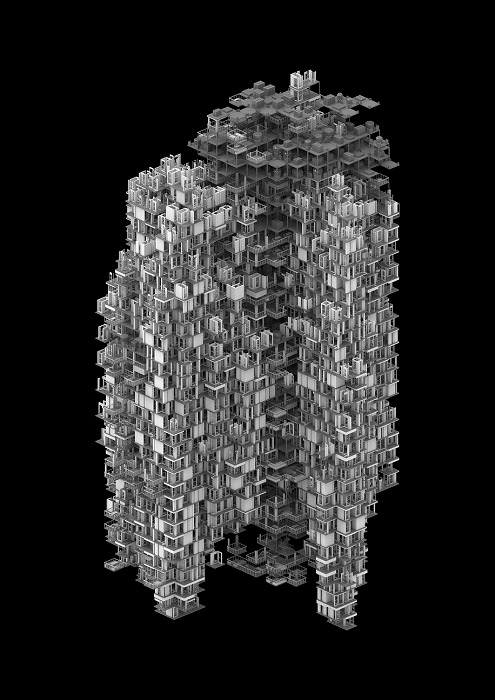 　　　　　図6  Immanuel Koh, 3D GAN HOUSING
　　　　　※上記の画像、キャプションをクリックすると画像の出典元のWebサイトへ
　　　　　　リンクします。